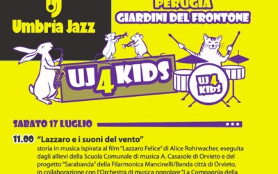 Scuola Casasole e Filarmonica Mancinelli a Umbria Jazz For Kids