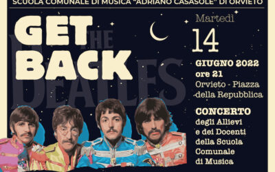 Get Back, il 14 giugno concerto di fine anno della Scuola di Musica